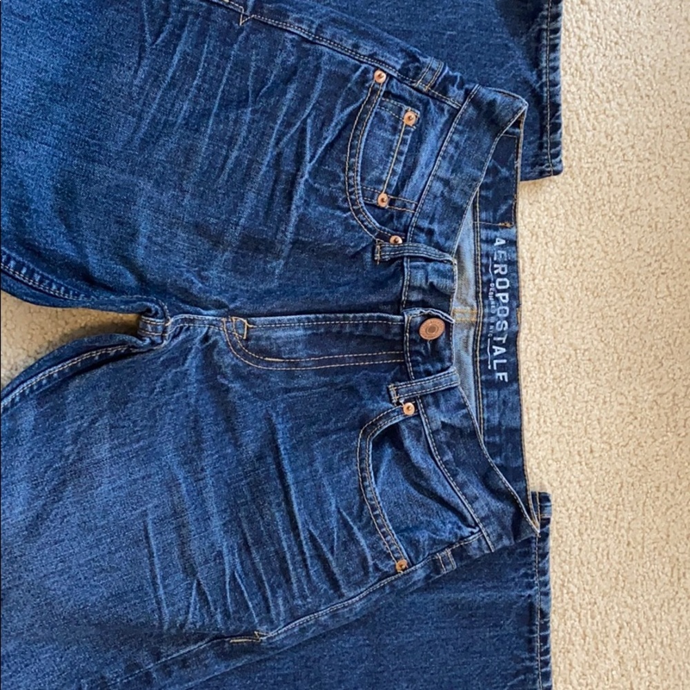 Aeropostale Straight Dark Was Jeans Sz 27/30